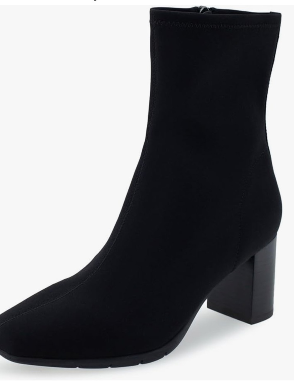 Aerosoles Women's Miley size 12 black faux suede boots